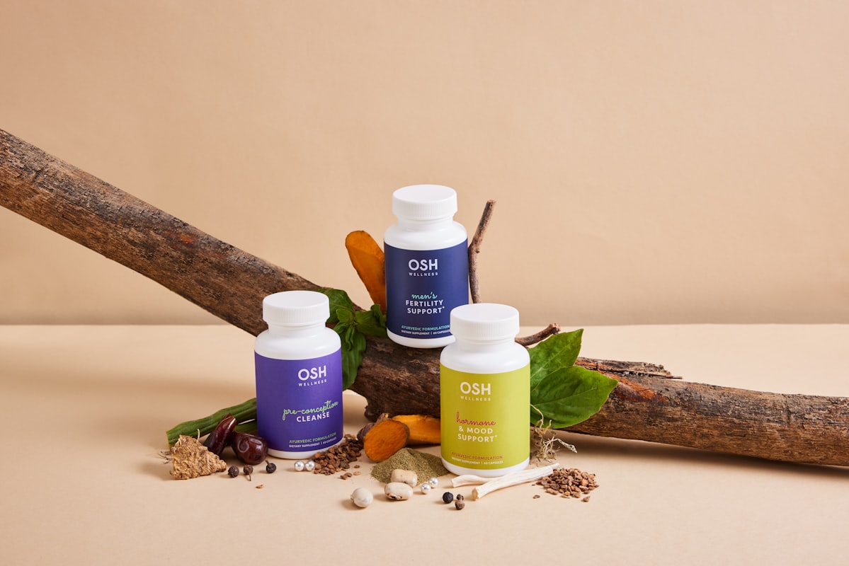 Nutritionist reviewing natural ingredients and botanical research